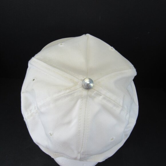 Atlanta 1996 5 Point Star Olympic Rings White Wide Brim Adj Snapback Cap Hat - Picture 5 of 8